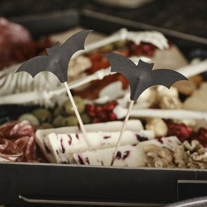 Products: Deadly Soiree bat cocktail picks - Pixie Party Boutique
