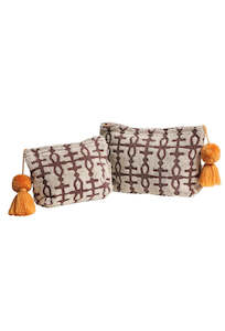 Amata Terry Clove Pouch - Small