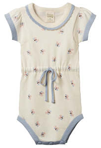 Nature Baby: Lottie Suit - Butterfly Garden Print