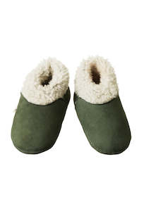 Lambskin Booties - Thyme