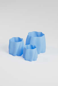 Lulu Planter - With Tray - Berry Gloss - Small