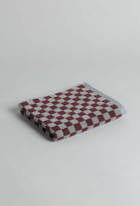 Josephine Hand Towel - Cement and Rhus