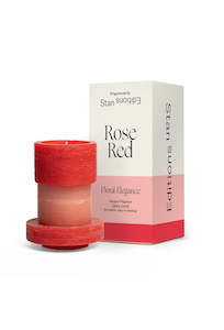 Living: Fragrance Candle Stack - Rose Red