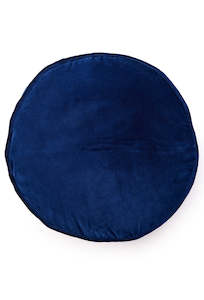 Velvet Pea Cushion - Ocean