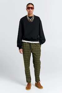 Pants: Promenade Trousers - Khaki Green