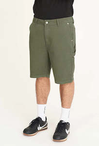 Men: Carpenter Denim Short - Khaki