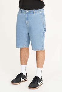 Men: Carpenter Denim Short - Drift Blue