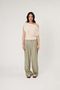 Pants: Amara Pants - Seaweed
