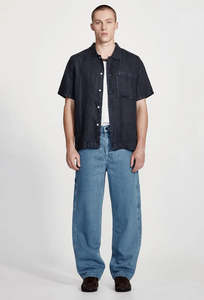 Men: Mens Campus SS Shirt - Vintage Midnight