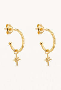 Accessories Women: Starlight Hoops - Gold