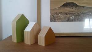 Products: Set of 3 Zero Waste Timber Houses