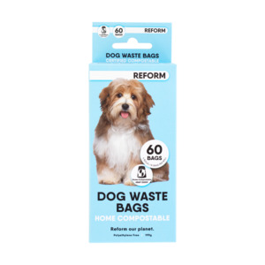 Certified Compostable Dog Waste Bags - 60 Bags