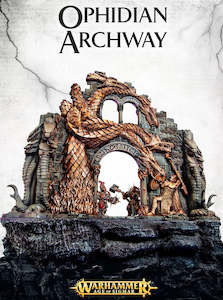 Toys: Model Kit - Warhammer Age of Sigmar - Ophidian Archway (2015)