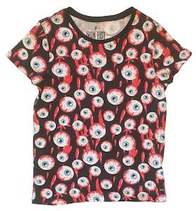 Womens Tees T Shirts: Iron Fist Stink Eye T-Shirt (XS)