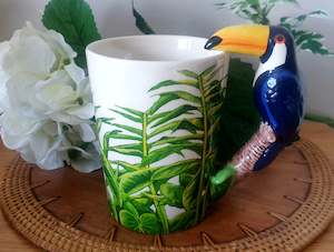 Tableware: Toucan 3D Coffee Mug