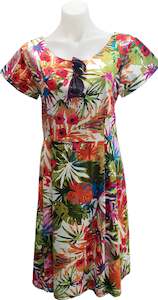Planet Retro Originals: Tropicana Audrey Dress - Planet Retro Original (2XL)