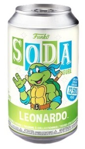 Vaulted Funko Pop Vinyls: Funko Soda - Teenage Mutant Ninja Turtles - Leonardo (Sealed)