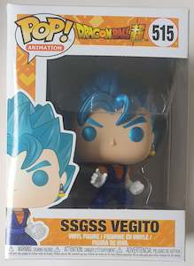Vaulted Funko Pop Vinyls: Pop Vinyl - SSGSS Vegito (Metallic) #515