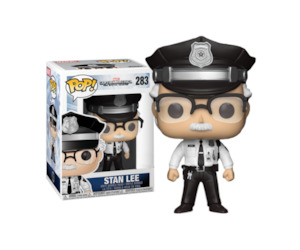 Funko Pop Vinyls Marvel: Pop Vinyl - Stan Lee - Captain America (Smithsonian Guard) #283