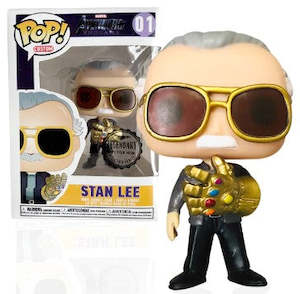 Funko Pop Vinyls Marvel: Pop Vinyl - Stan Lee Custom - Inifinity Gauntlet #01