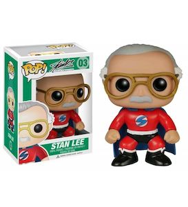 Miscellaneous Funko Pop Vinyls: Pop Vinyl - Stan Lee Superheroes Red #03