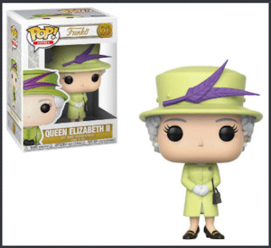 Pop Vinyl - Queen Elizabeth II (Green Wedding Outfit) #01