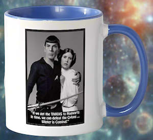 Tableware: Star Trek Wars! Spock & Leia Coffee Mug
