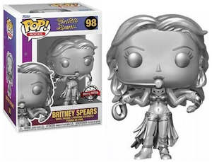 Music Funko Pop Vinyls: Pop Vinyl - Britney Spears (Metallic) Slave For You #98