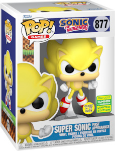 Pop Vinyl - Super Sonic First Appearance GITD #877