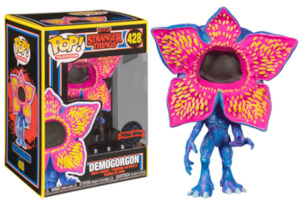 Black Light Funko Pop Vinyls: Pop Vinyl - Black Light Demogorgon #428
