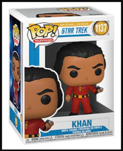 Star Trek: Pop Vinyl - Star Trek Khan #1137
