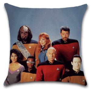 Star Trek: Star Trek Next Generation Crew Cushion Cover