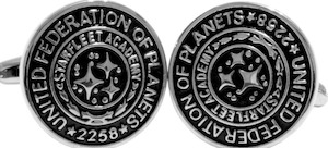Star Trek: Star Trek Federation of Planets Cufflinks