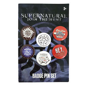 Supernatural Badge Set