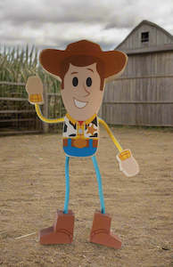 Disney: Woody Toy Story - Wooden Bendy Toy