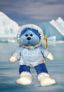 Christmas: BK Beanie Kids Bear - Chilly Bear (2002)