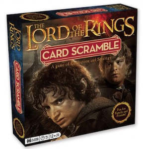 Lord Of The Rings Hobbit: Lord of the Rings Card Scramble Game