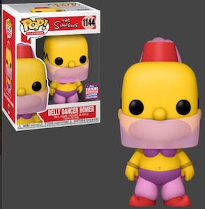 Simpsons: SALE Pop Vinyl - Simpsons Belly Dancer Homer #1144