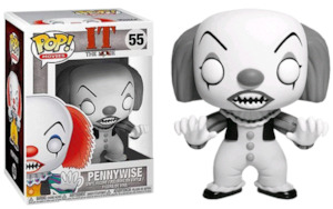 Pennywise It: Pop Vinyl - IT The Movie - Pennywise Black and White #55