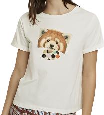 Red Panda Ladies T-Shirt (Small & Medium)