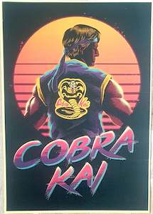 Cobra Kai - Johnny's Back - A3 Art Print