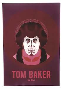 A3 Art Prints: Doctor Who - Tom Baker - A3 Art Print