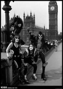 Under 20: KISS London 1976 Poster
