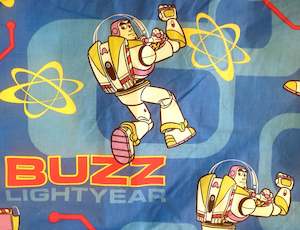 Fabric Textiles: Fabric - Buzz Lightyear Cotton