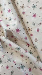 Fabric Textiles: Fabric - 50s Atomic Stars (USA)