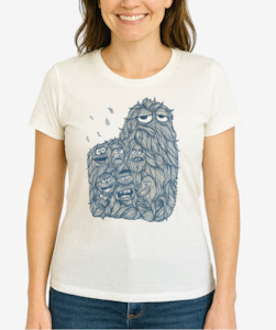 Vintage Sesame Street Ladies T-Shirt (Medium)