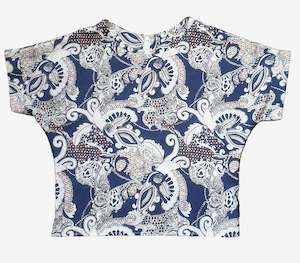 Paisley Print Ladies Top (Small)
