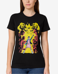 Other Womens Clothing: Stranger Things Comic Print T-Shirt Ladies (Large)
