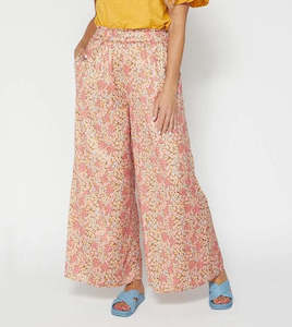Other Womens Clothing: Boho Wide-leg Ditsy Floral Pants (XL)