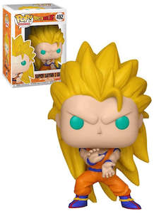Funko Pop Vinyls: Pop Vinyl - Super Saiyan 3 Goku #492